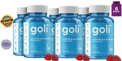 Goli® Ashwagandha Relax, Restore, Unwind Gummies 6 Pack